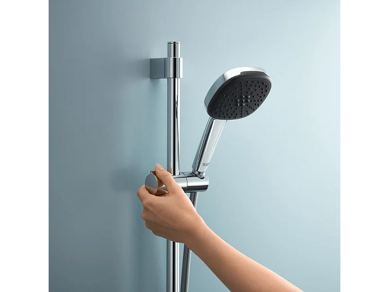 Ensemble de douche avec barre sans mitigeur 2 jets GROHE Vitalio Comfort 110 Chromé