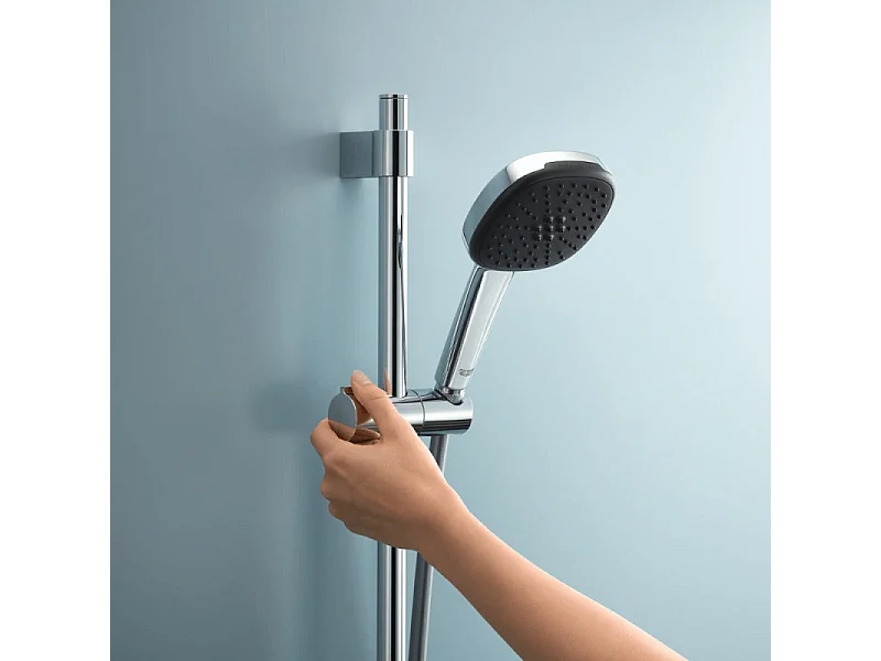 Ensemble de douche avec barre sans mitigeur 2 jets GROHE Vitalio Comfort 110 Chromé