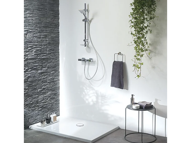 Desagüe de ducha con cúpula cromada WIRQUIN Tourbillon D90