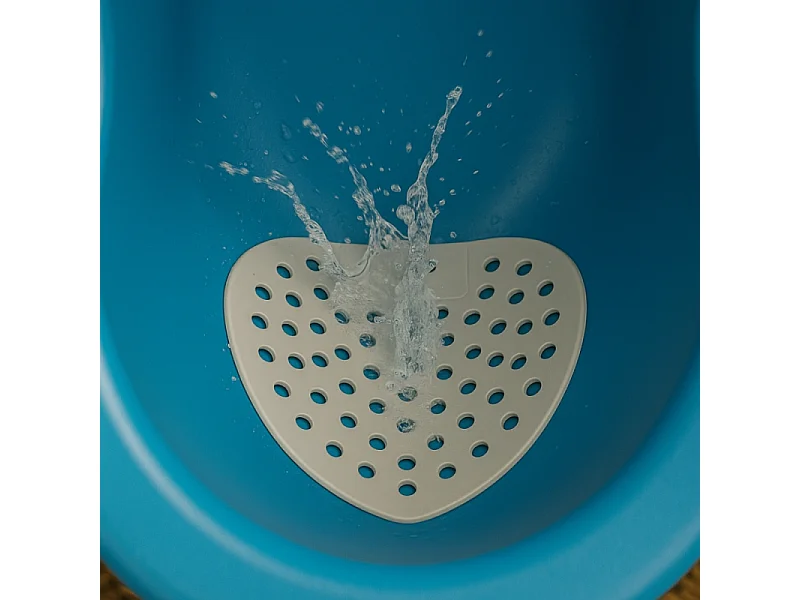 Lot de 12 écrans anti-éclaboussure TI'PI pour urinoir sans eau