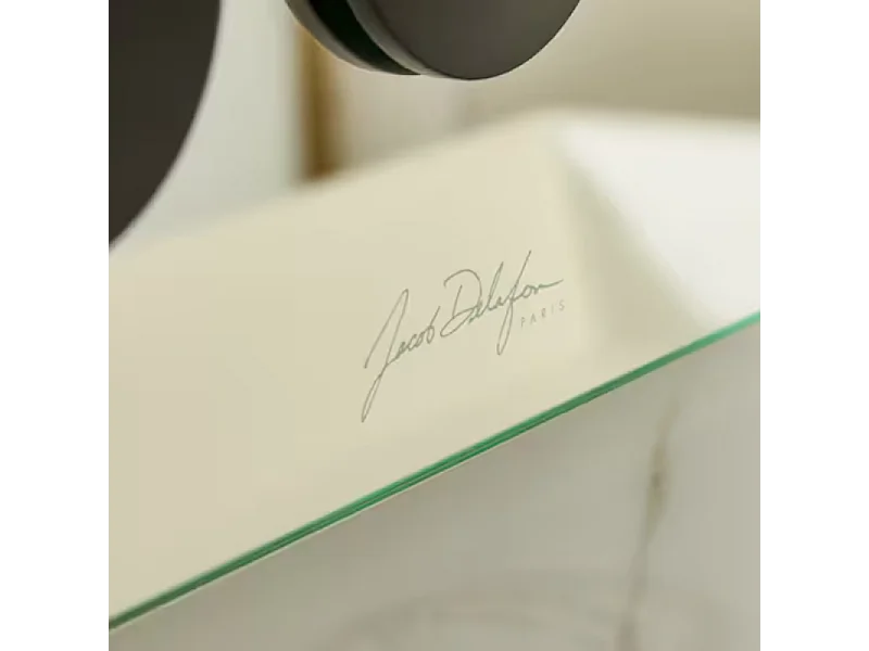 Miroir LED 2 trous 100 cm + mitigeur lavabo encastré JACOB DELAFON Grands Boulevards Laiton brossé + corps encastré