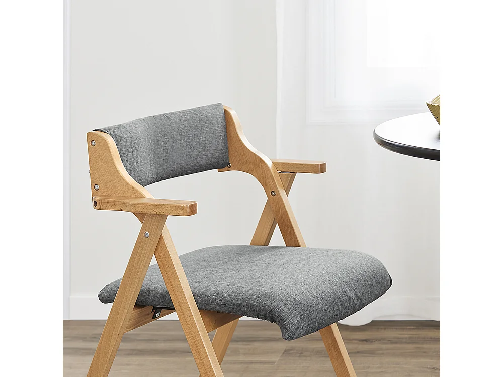 SoBuy Sedia pieghevole impilabile 61.5x56x77.6cm Funzionale FST98-HG