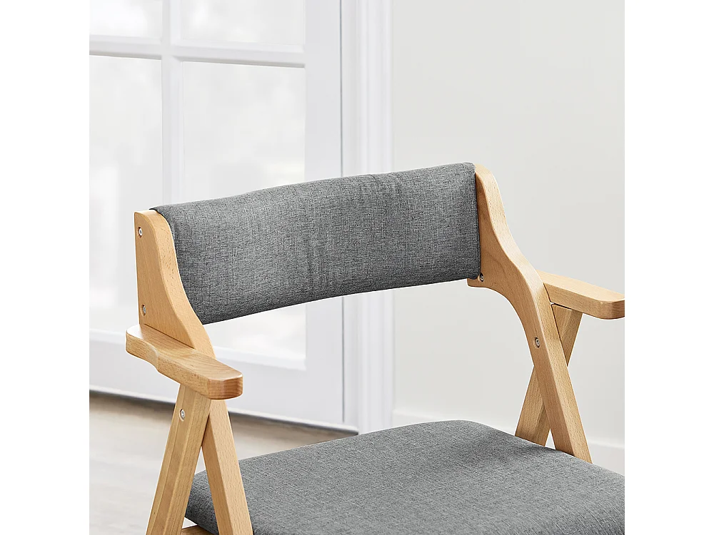 SoBuy Sedia pieghevole impilabile 61.5x56x77.6cm Funzionale FST98-HG