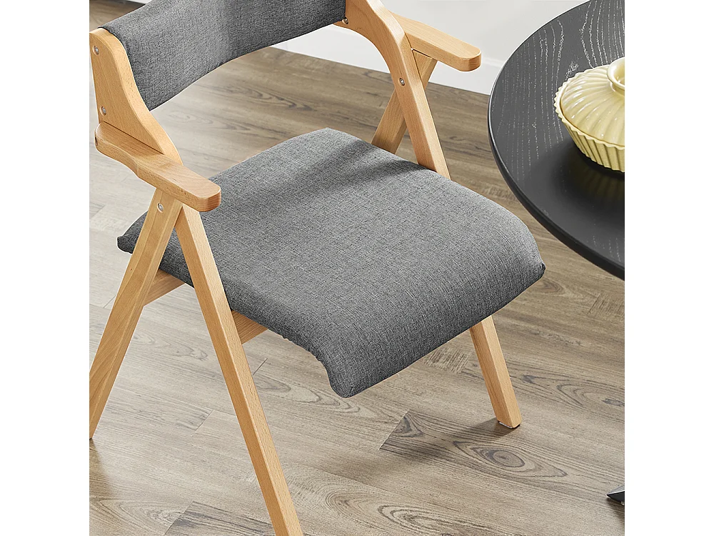 SoBuy Sedia pieghevole impilabile 61.5x56x77.6cm Funzionale FST98-HG