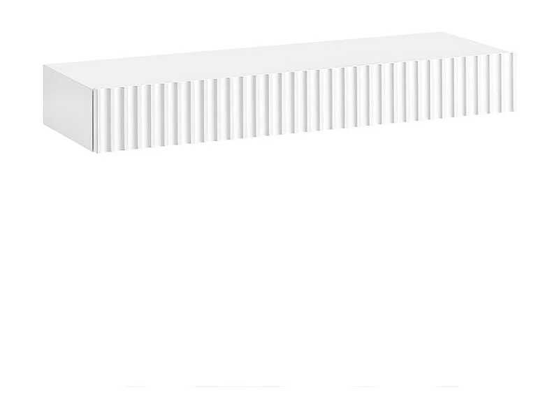 SoBuy Plank met lade Wit 60x20x8cm Modern FHK38-W