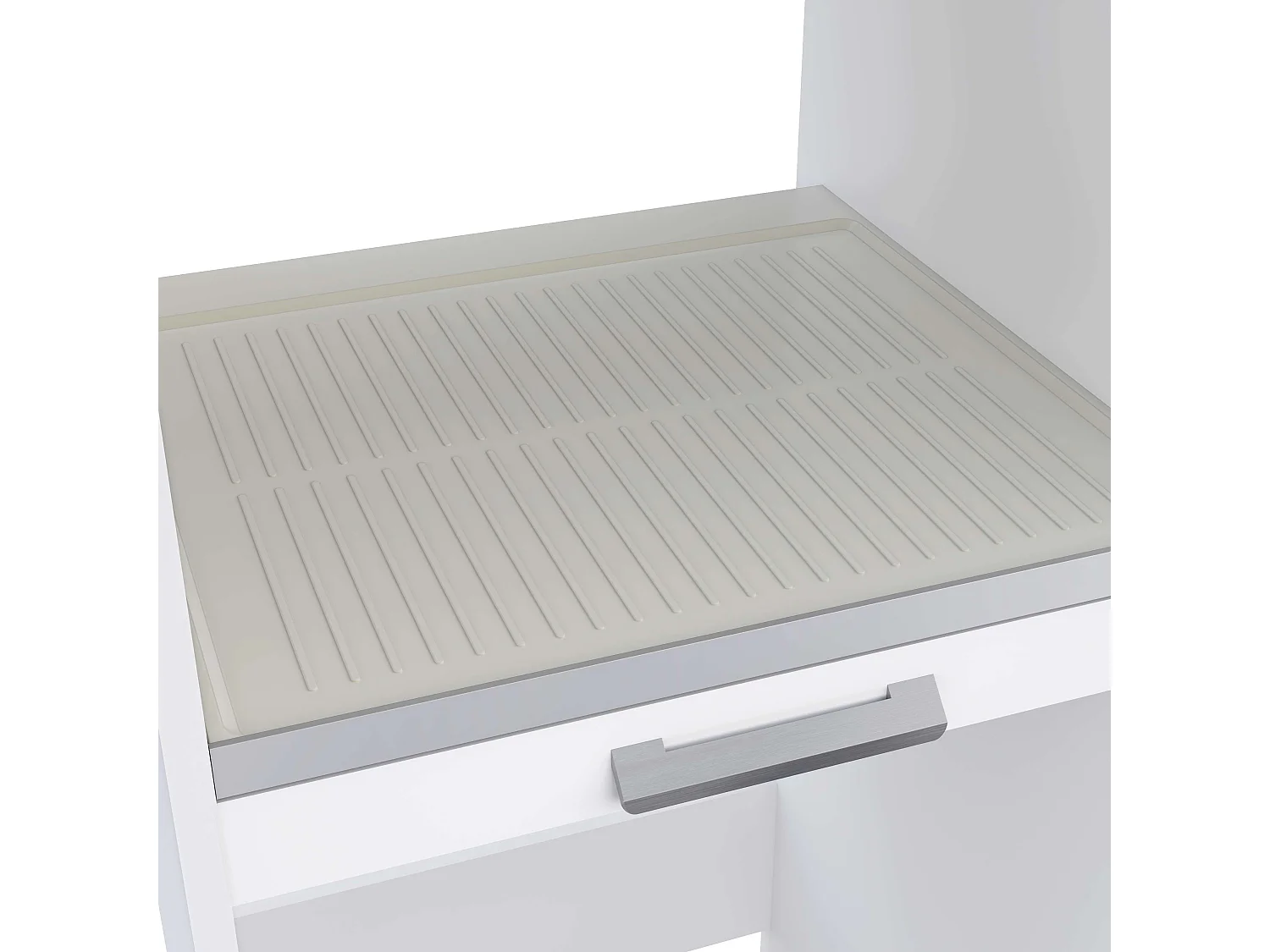 Armoire colonne de lavage avec meuble haut T-BATH 67,2x208cm blanc