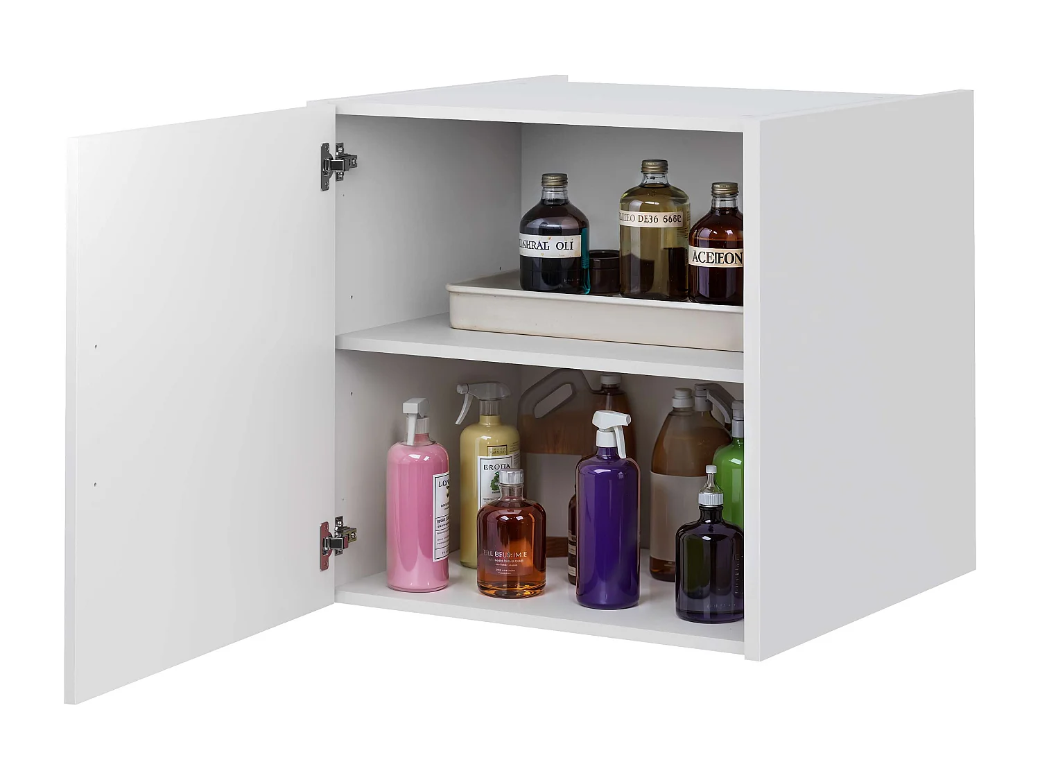 Meuble haut pour armoire pour machine à laver T-BATH 67x65x66 cm blanc