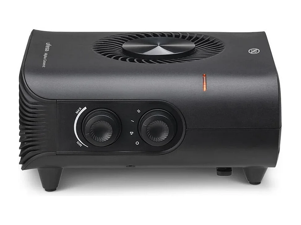 Calefactor cerámico Ufesa Alpha Ceramic 2000W 3 potencias negro