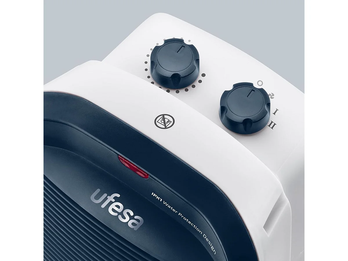 Calefactor Ufesa Persei Purple 2000W 3 potencias azul