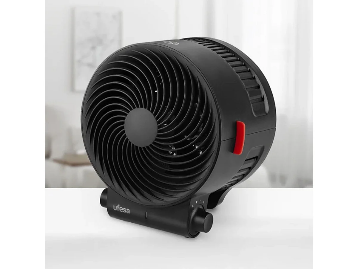 Calefactor ventilador Ufesa Atlas Neo 2000W 3 potencias negro
