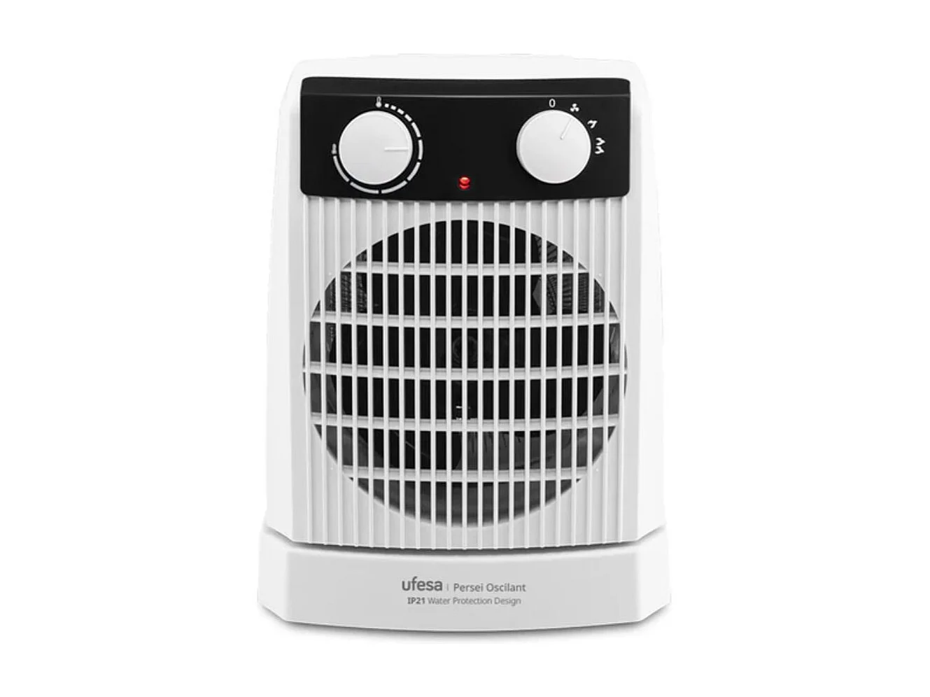 Calefactor Ufesa Persei 2000W 3 potencias oscilante blanco