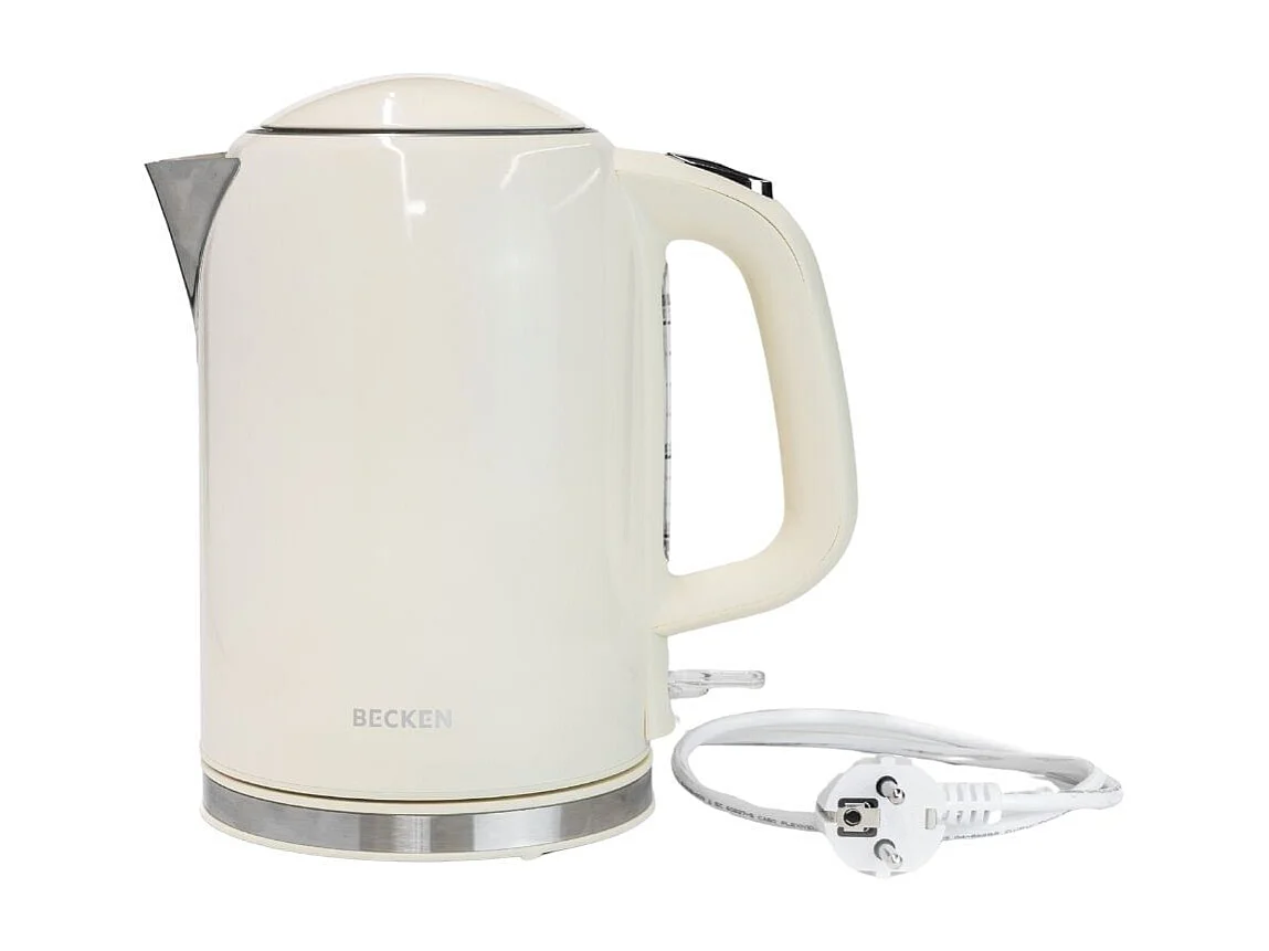 Hervidor Becken BWK8769CR 2200W base rotativa 1,7L beige