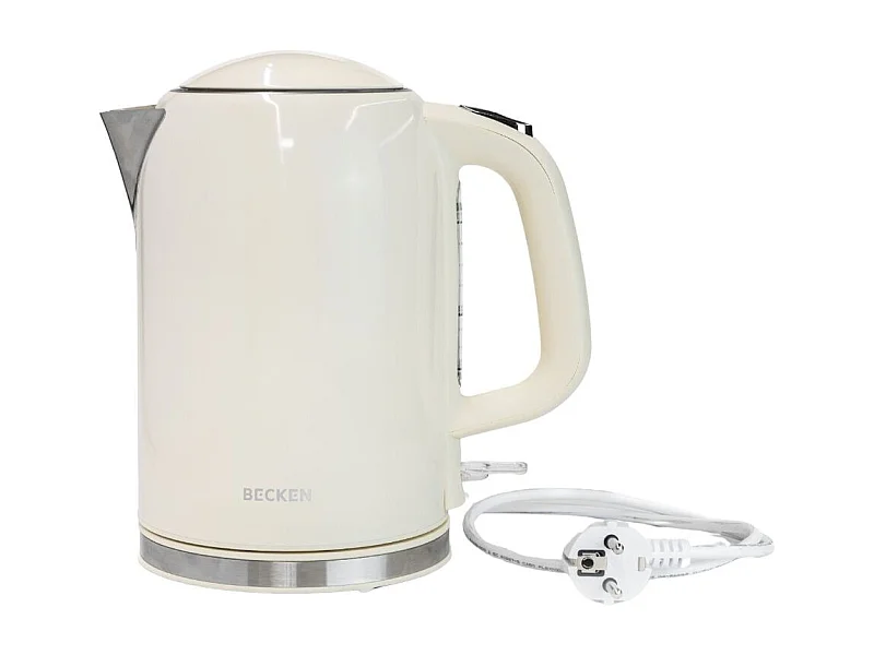 Hervidor Becken BWK8769CR 2200W base rotativa 1,7L beige