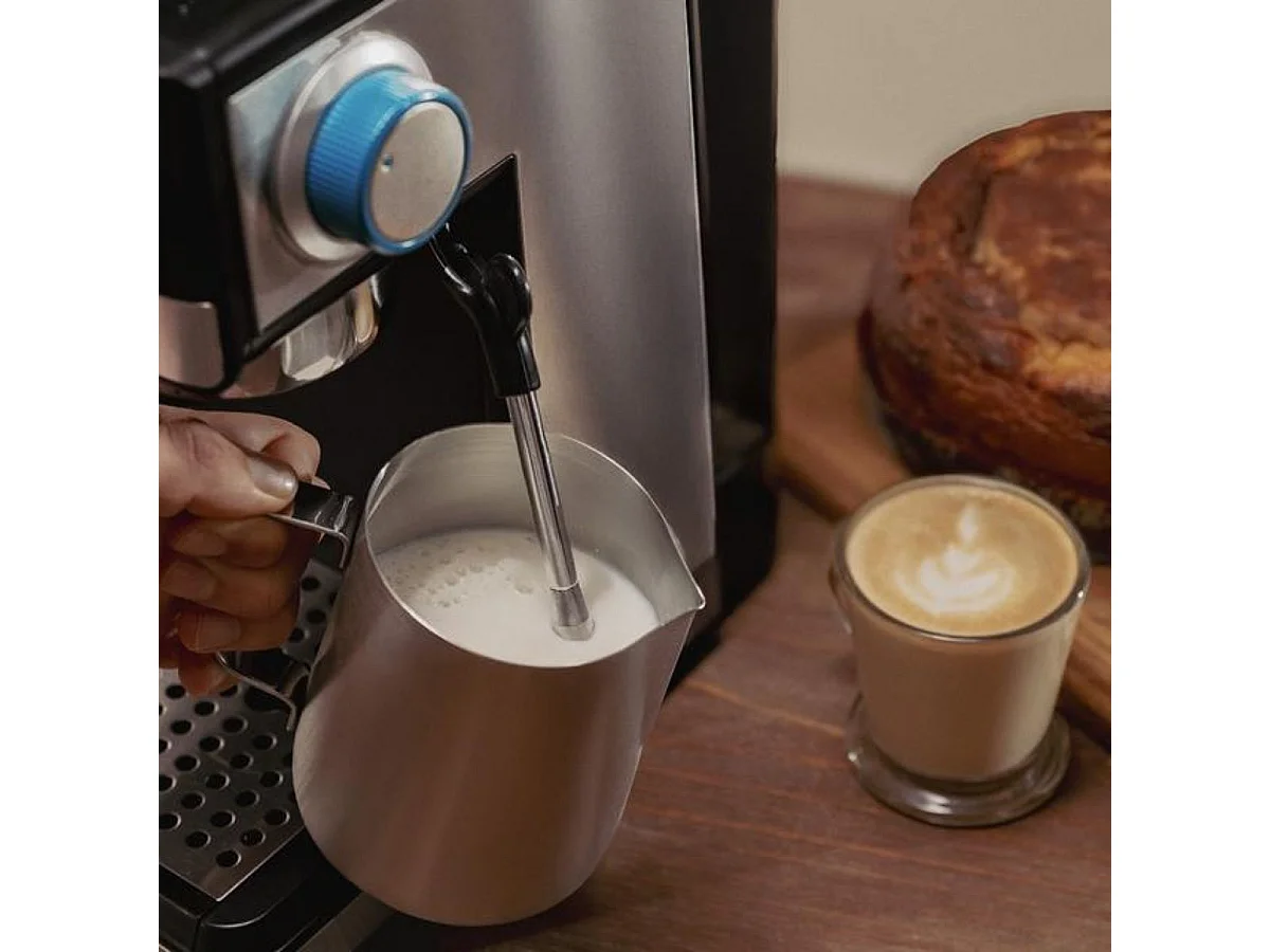 Cafetera Espresso Cecotec Power Espresso 20 Grind 1350W 1-2 tazas 1,7L negro