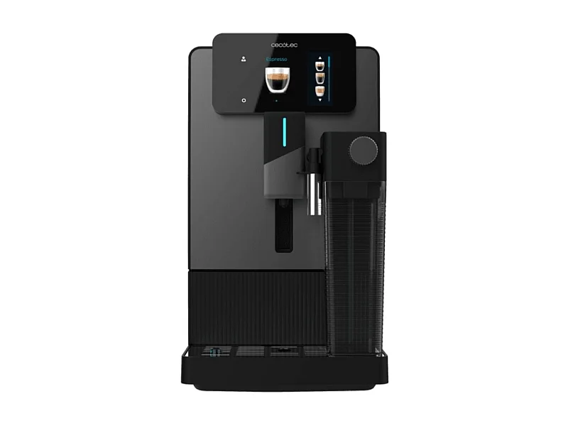 Cafetera superautomática Cecotec Cremmaet Latte Touch 19 bares con tanque de leche negro