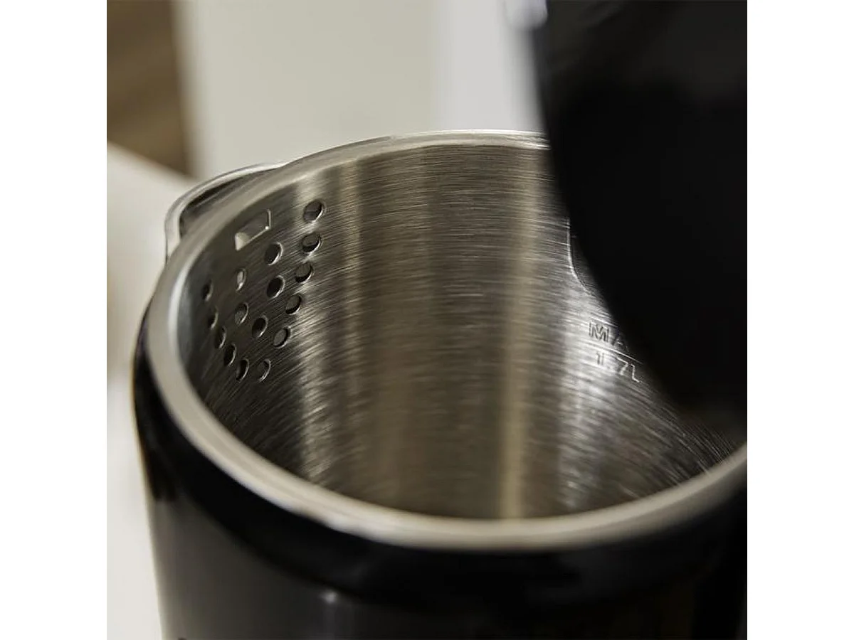 Hervidor de agua Cecotec Thermosense 600 Touch Neo 2200W 1,7L pantalla digital negro