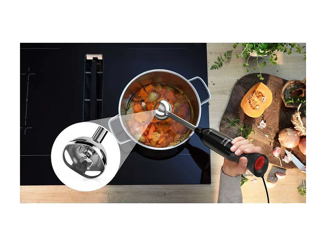 Bosch MS6CB6110 Frullatore Sbattitore Manuale Nero 1000 W