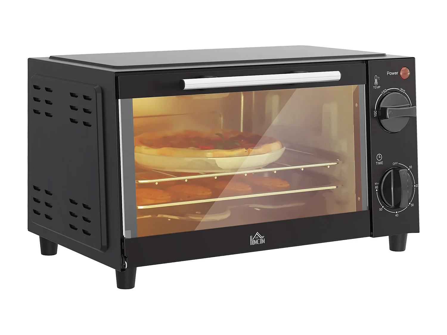 Mini Forno Elétrico de Bancada 9L com 750W - Eficiente e Compacto