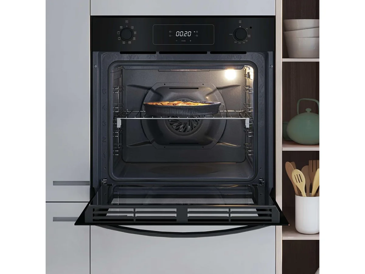 Horno Candy N625 70L 8 funciones A negro 60 cm