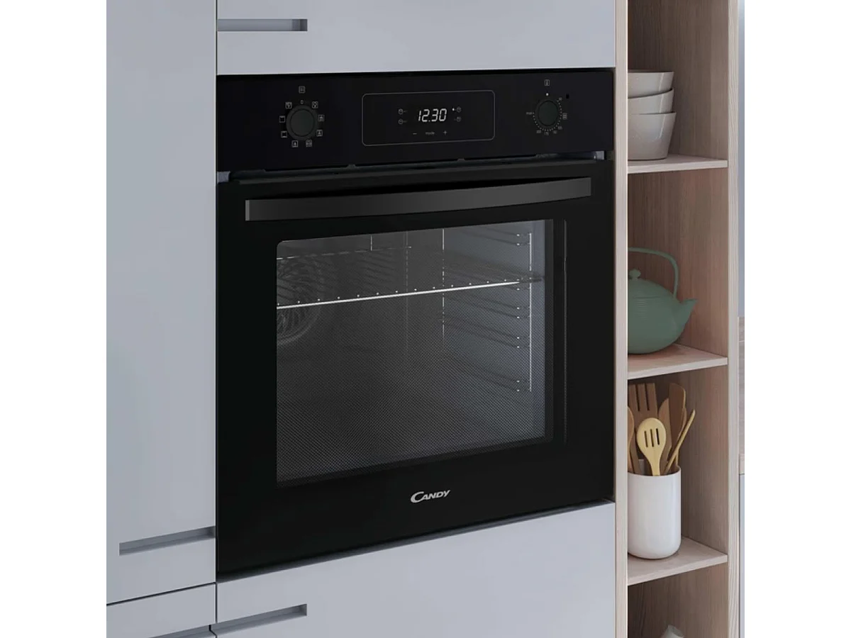 Horno Candy N625 70L 8 funciones A negro 60 cm
