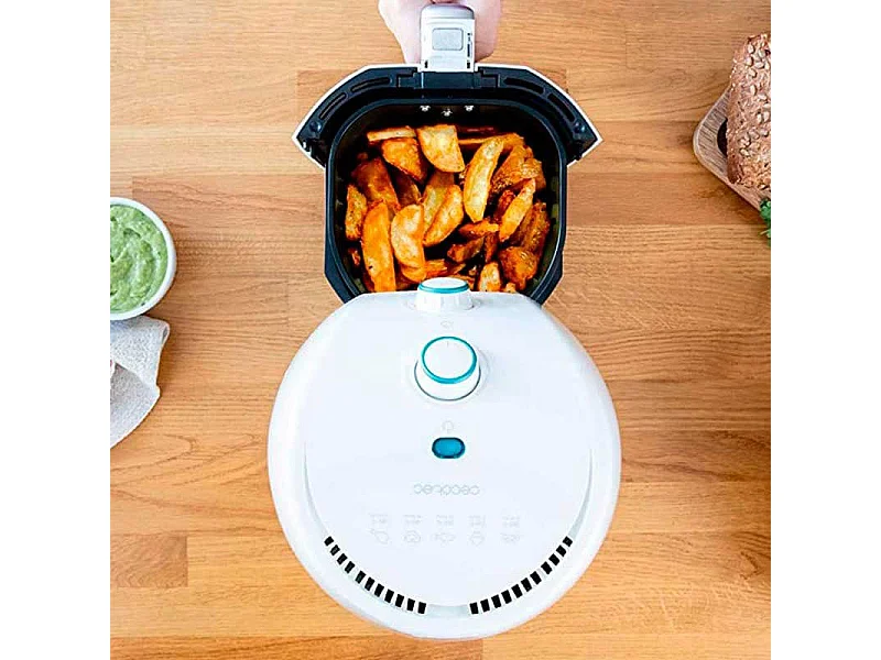 Freidora de aire Cecotec Cecofry Compact Rapid Sun 900W 1,5L blanco