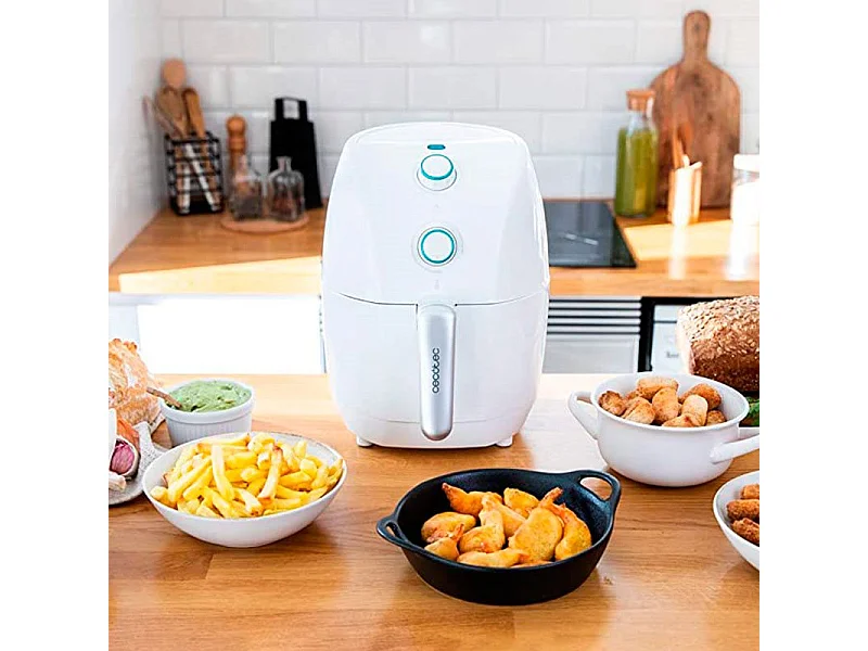 Freidora de aire Cecotec Cecofry Compact Rapid Sun 900W 1,5L blanco