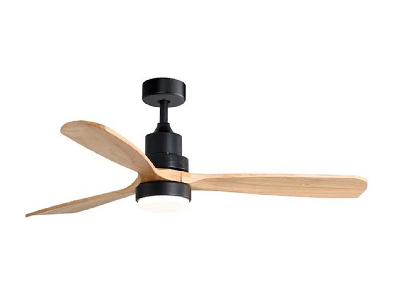 Ventilador de techo Alm 4056 Universal Blue luz LED Wifi 26W negro