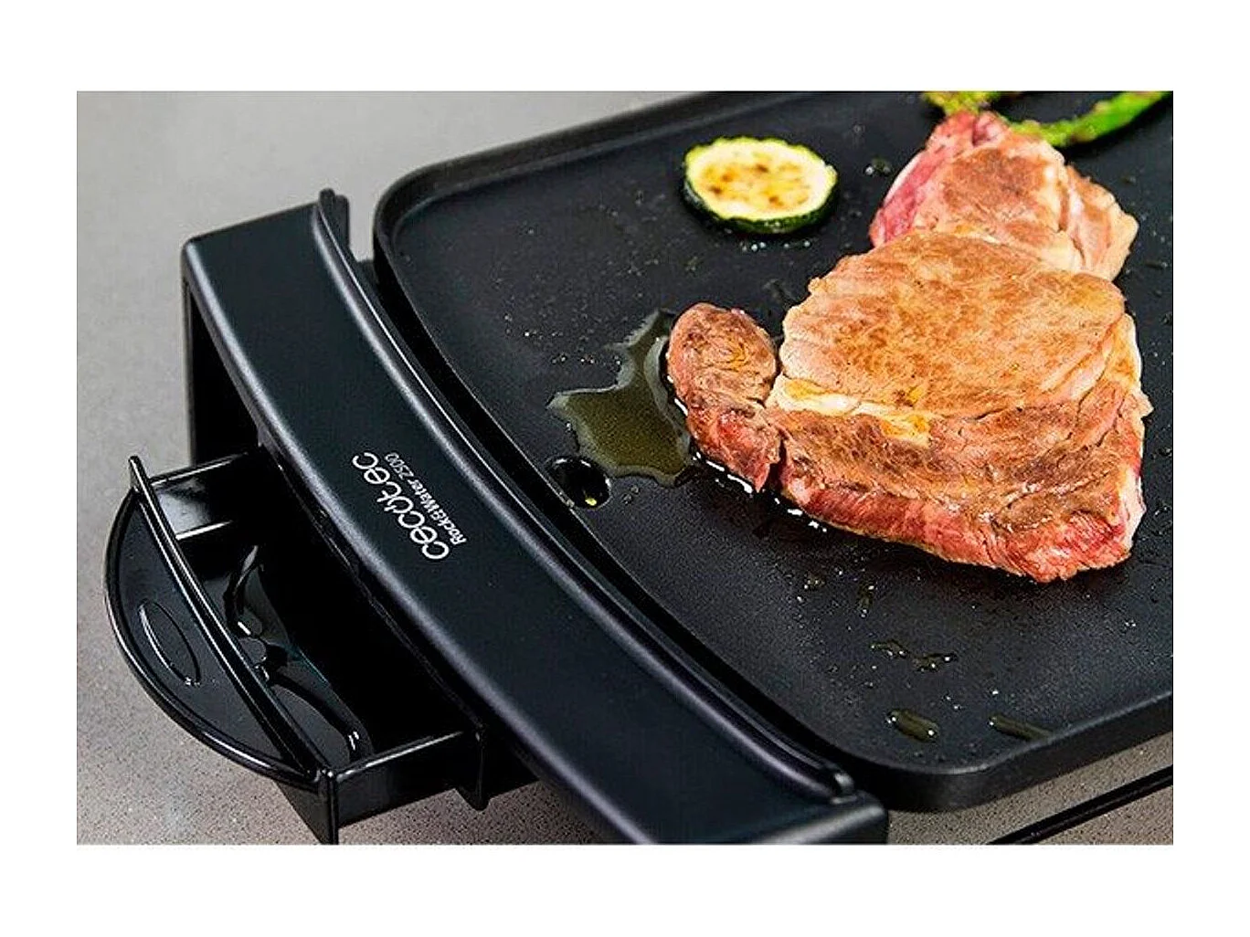 Plancha cocina Cecotec Black&Water 2500 W