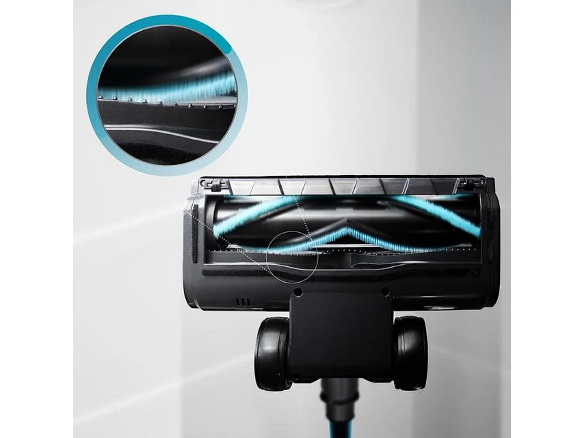 Aspirador escoba Cecotec Conga Rockstar RS50 400W cepillo XL 130 m² negro