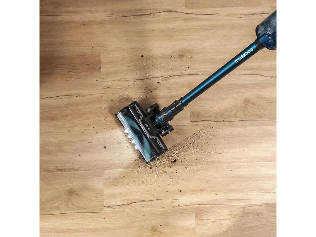 Aspirador escoba Cecotec Conga Rockstar RS50 400W cepillo XL 130 m² negro