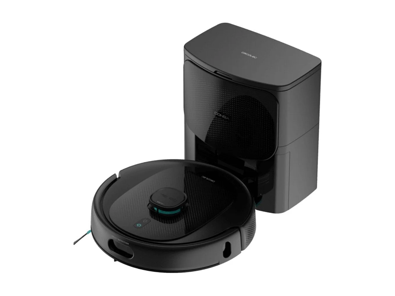 Robot aspirador Cecotec Conga 9990 AI Spin Revolution Ultra Power Home 4 en 1 con base de autovaciado