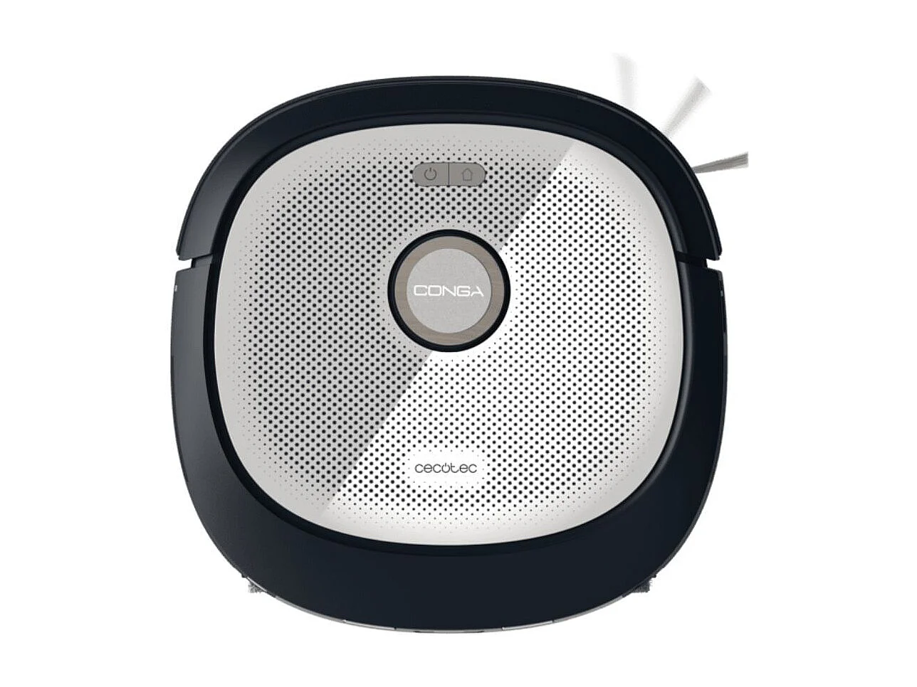 Robot aspirador Cecotec Conga Z100 20000Pa mopa bimaterial XXL autovaciado negro