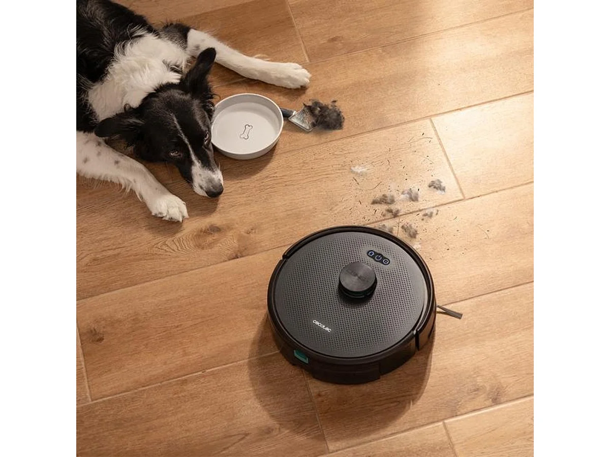 Robot aspirador Cecotec Conga M70 20000Pa navegación láser WiFi negro