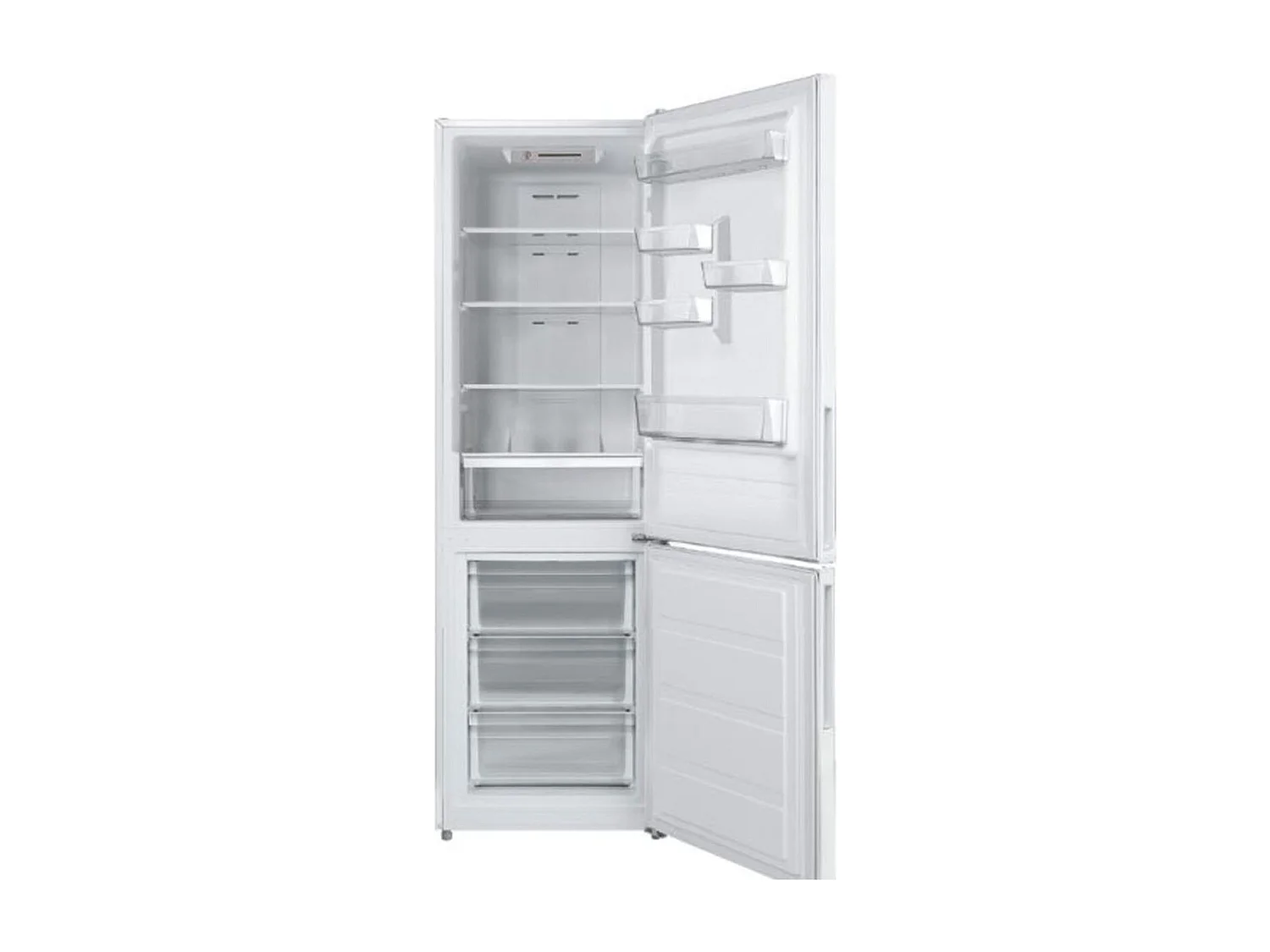 Frigorífico combi Edesa EFC-1821 NF WH/B No Frost 310L E blanco 188 cm