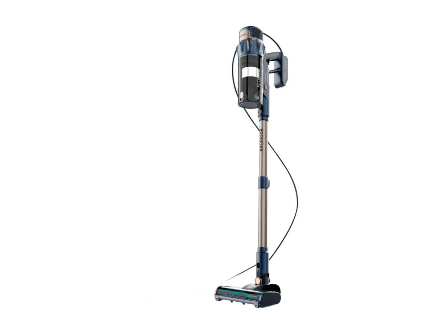 Aspirador vertical Conga Rockstar 800 Powerhead Titán 600W cepillo motorizado azul