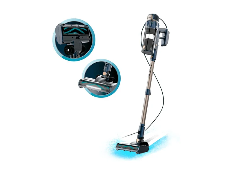 Aspirador vertical Conga Rockstar 800 Powerhead Titán 600W cepillo motorizado azul