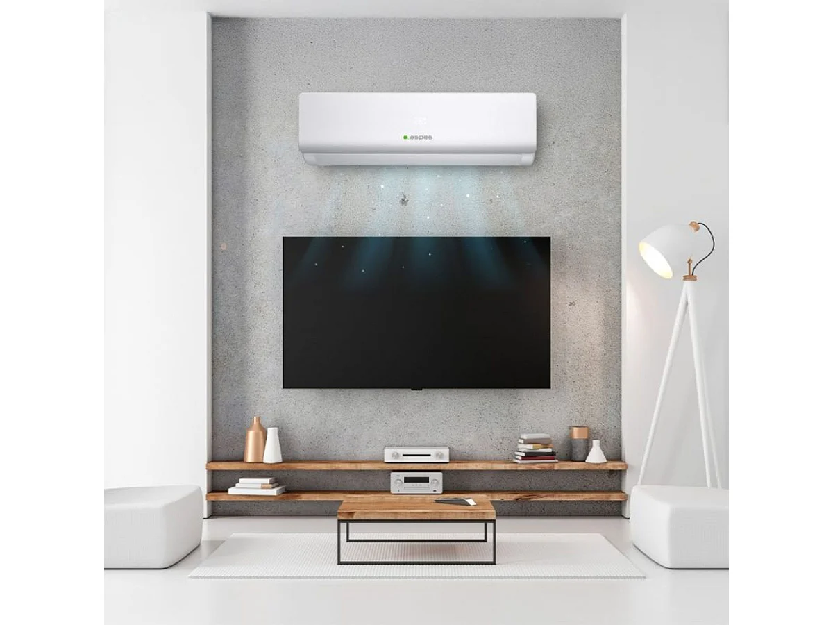 Aire acondicionado Split Aspes AAAS2400W 6000 frigorías R32 WiFi A blanco