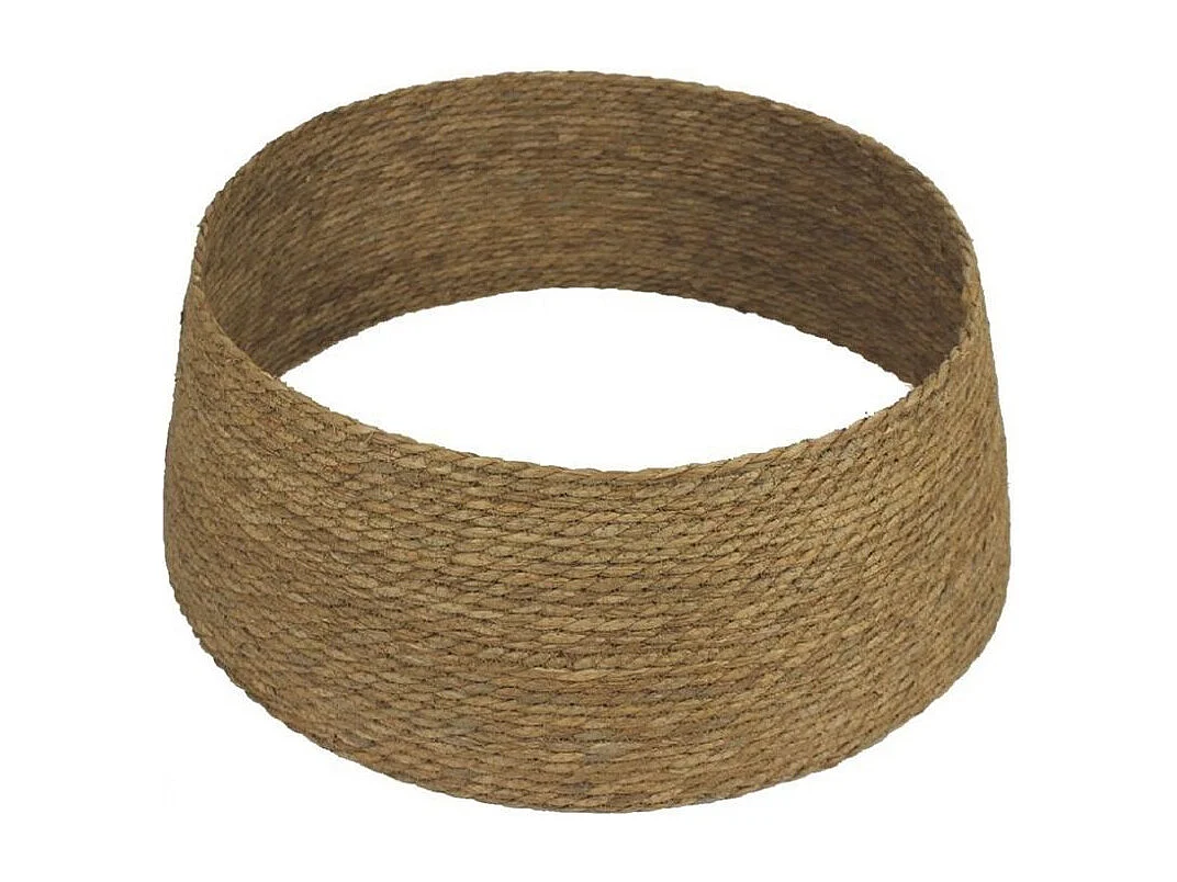 Pie para árbol de Navidad diseño circular natural Ø55x20 cm