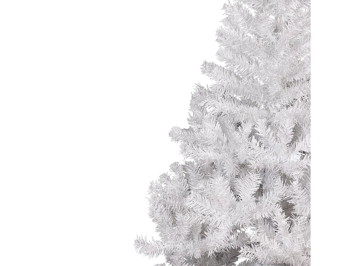 Árbol de navidad 400 ramas + base cruzada blanco Ø35x150 cm