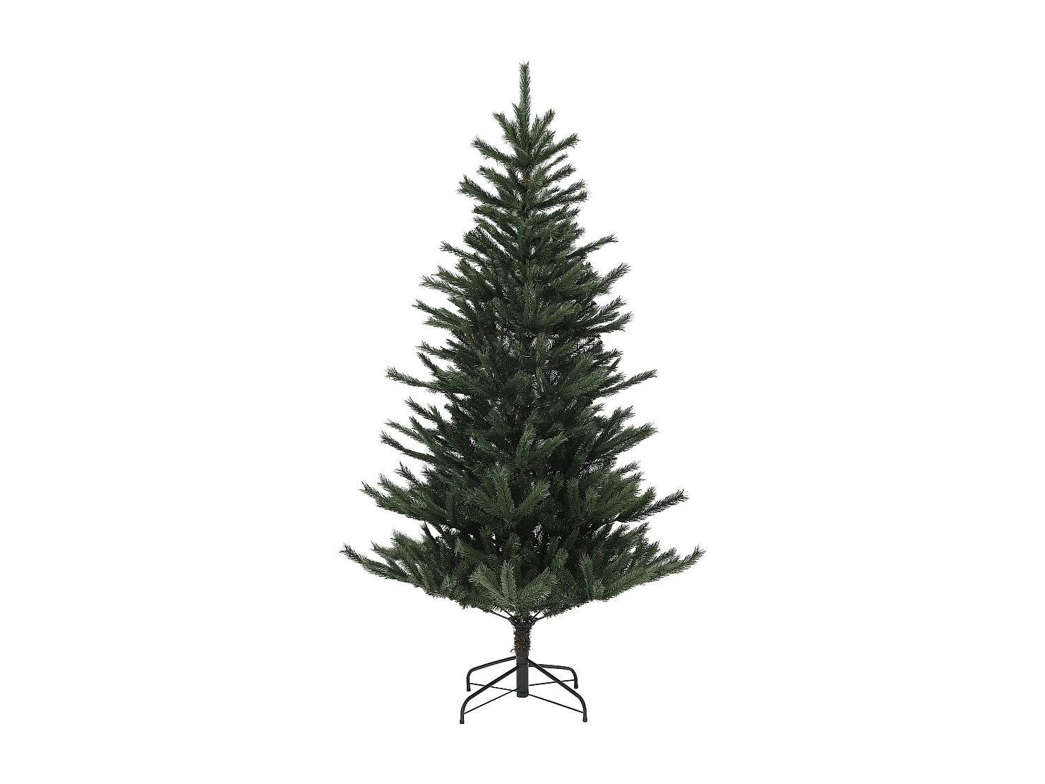Árvore de Natal Artificial 210 cm Reykjavik com 793 Ramo e Suporte de Aço para Decoração Interna Verde