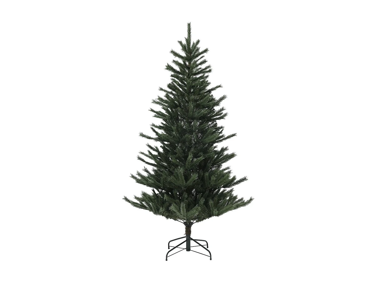 Árvore de Natal Artificial 210 cm Reykjavik com 793 Ramo e Suporte de Aço para Decoração Interna Verde