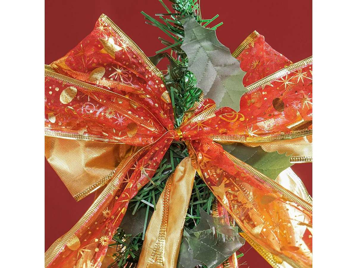 Árbol de Navidad Classic Homcom plegable verde Ø60x180 cm