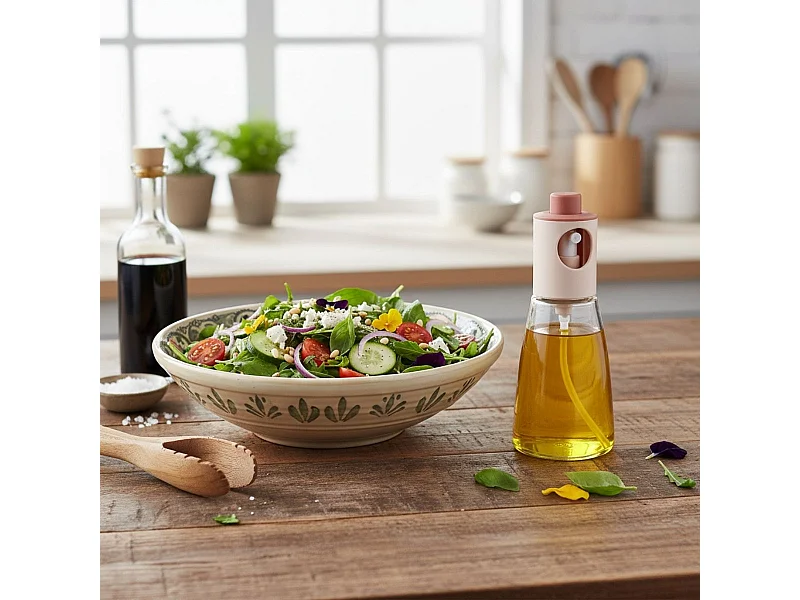 Aceitera Terrae Quid función tapa spray coral 18 cl