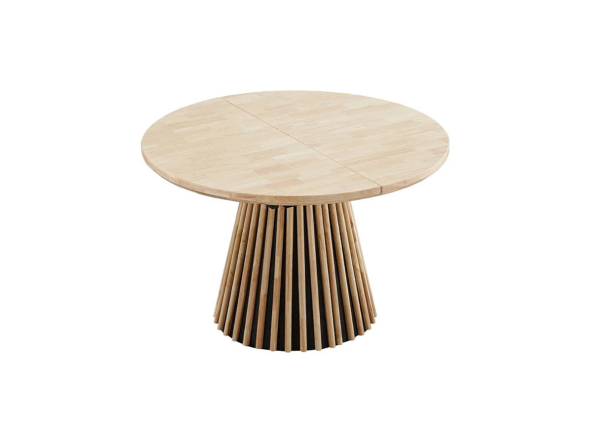 Mesa de comedor Grove redonda extensible nordish Ø100x76 cm Adec