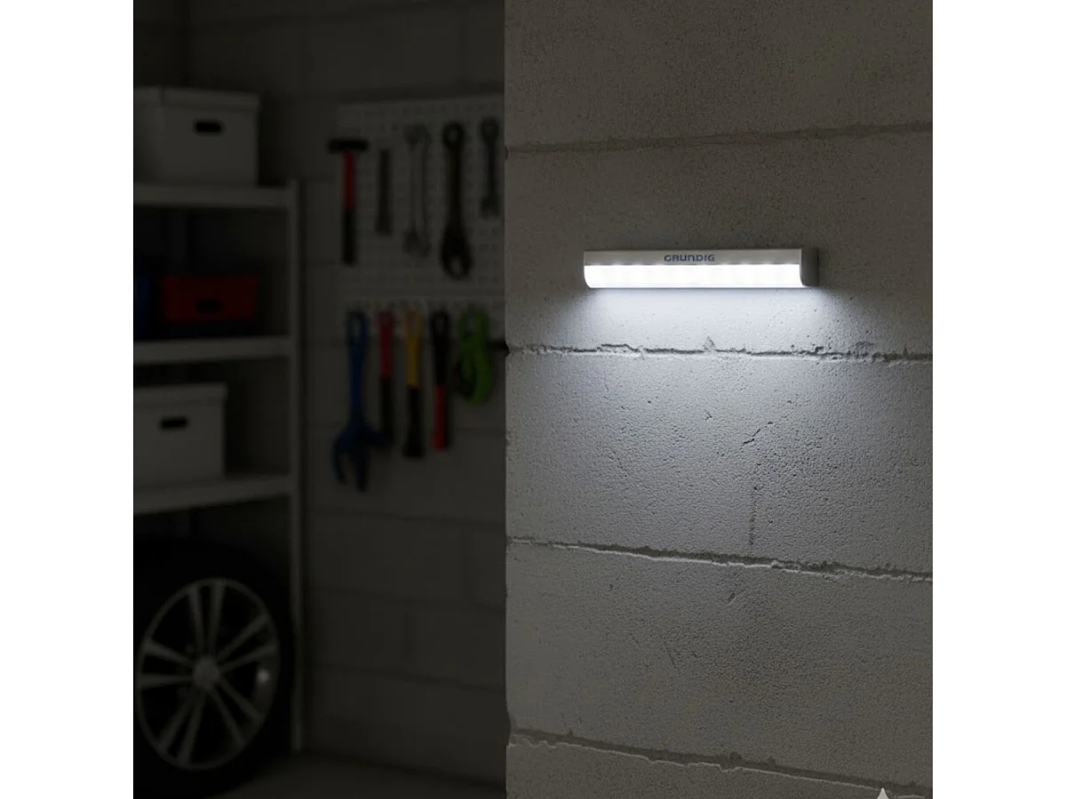Luz LED con sensor de movimiento blanco