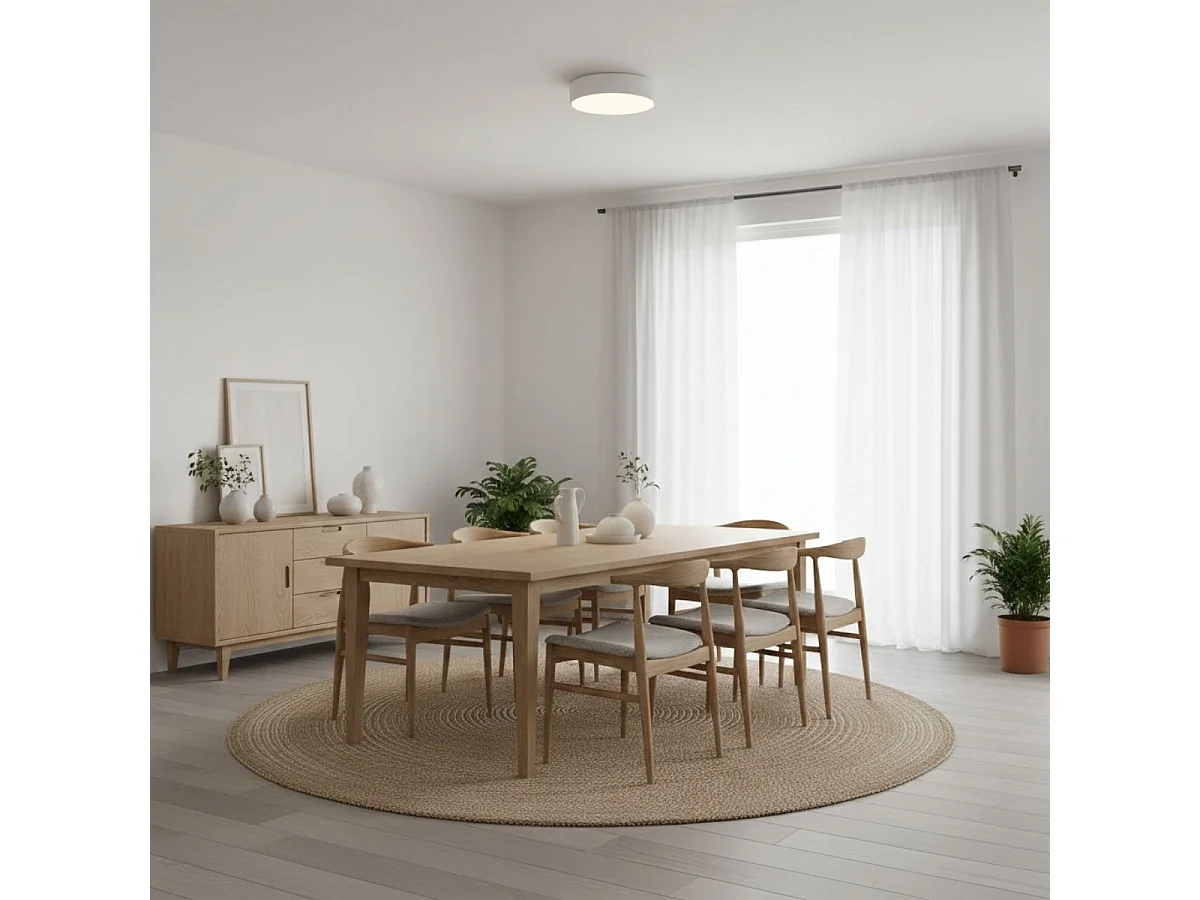 Plafón Bilac Lumit 62W diseño redondo con 3 colores LED blanco Ø60 cm