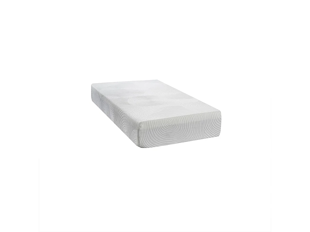 BELLECOUR LITERIE | Ensemble VOSGES 90x190 cm | Matelas Mousse Haute Densité + Sommier Bois