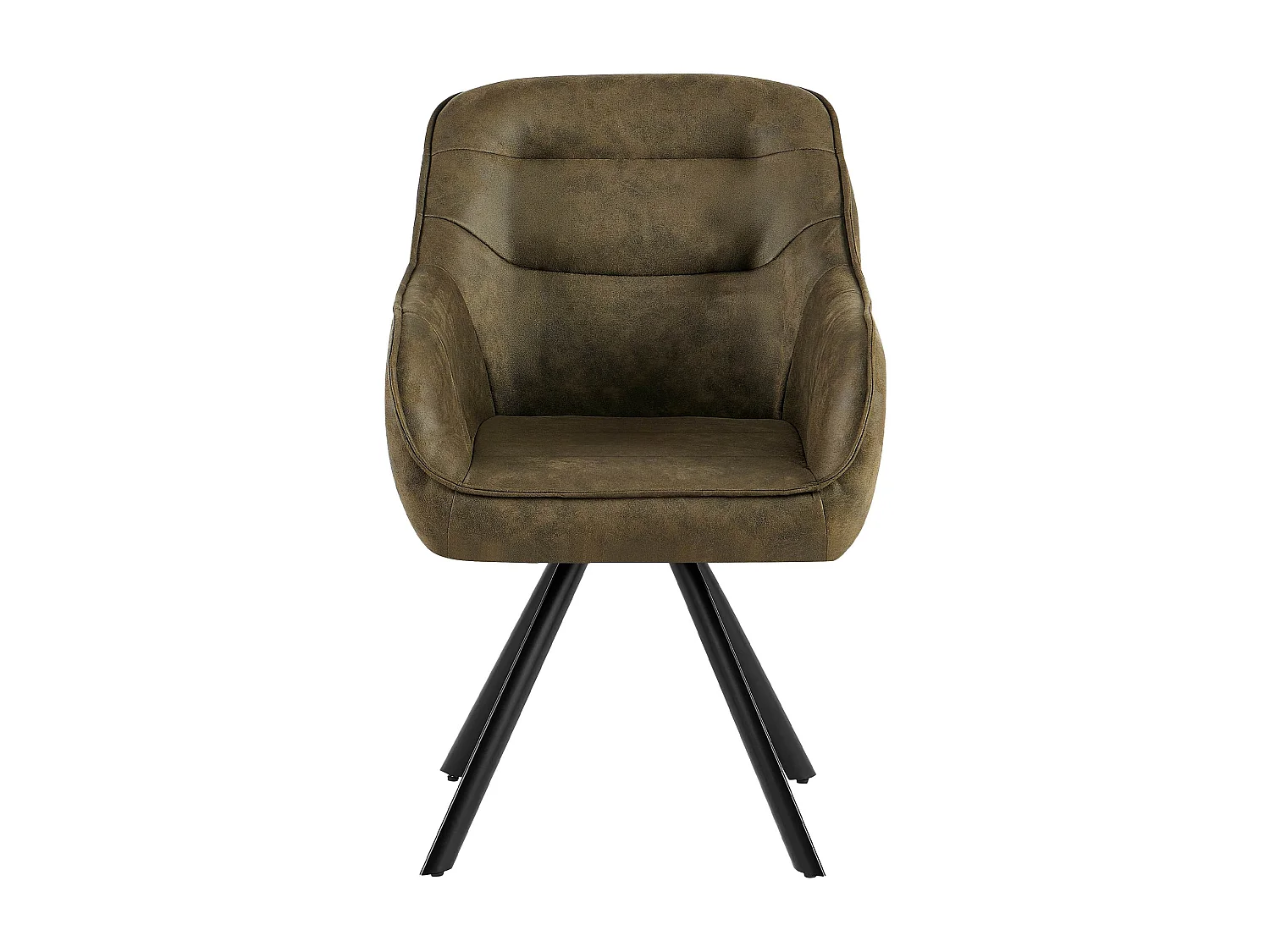 chaise salle à manger - Similicuir - Vert antique - Pettuli