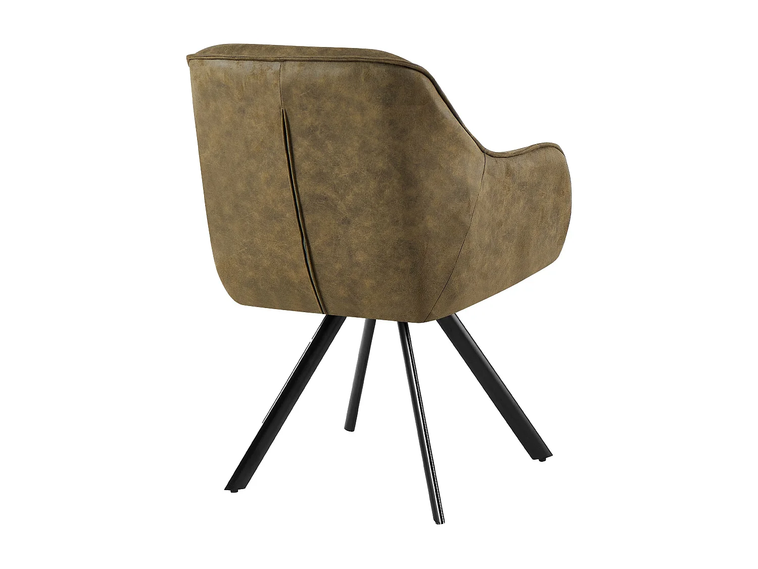 chaise salle à manger - Similicuir - Vert antique - Pettuli