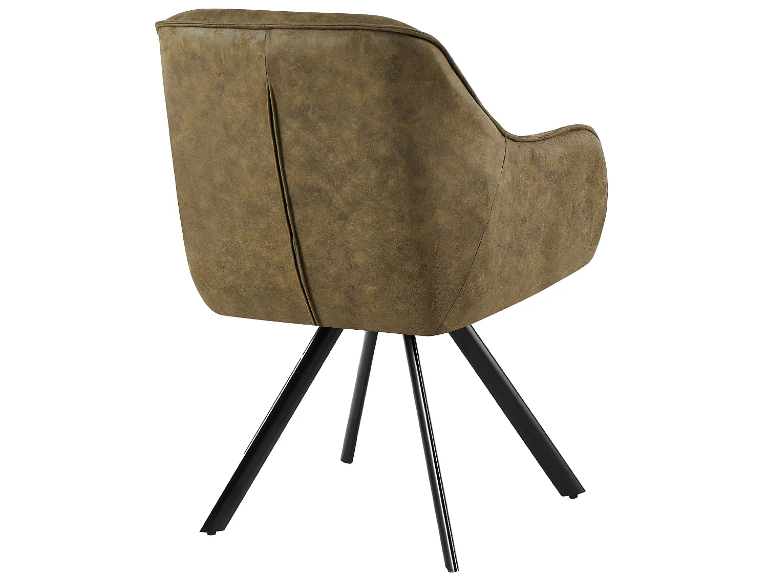 chaise salle à manger - Similicuir - Vert antique - Pettuli